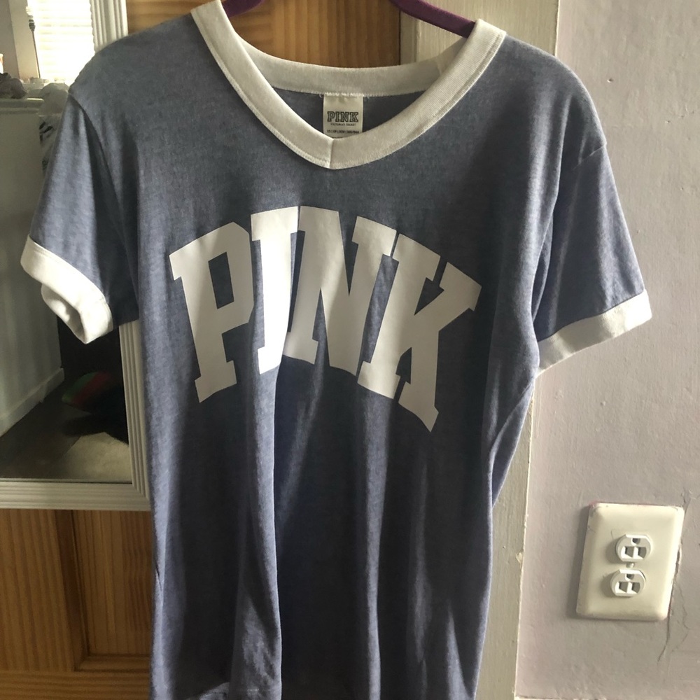 Victoria’s Secret pink shirt